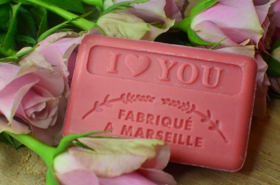 franse zeep valentijn i love you