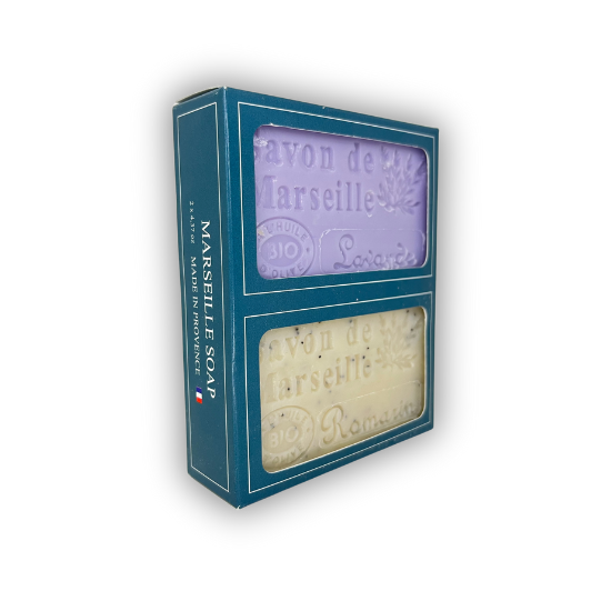 Cadeau rozemarijn en lavendel zeep 1