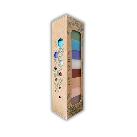 Giftbox met 8 zeepjes