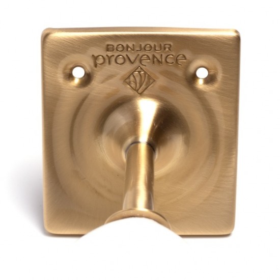 Zeephouder hangend messing muurzeep frans