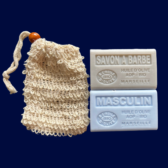 Franse Mannenzeep Set – Savon à Barbe & Masculin
