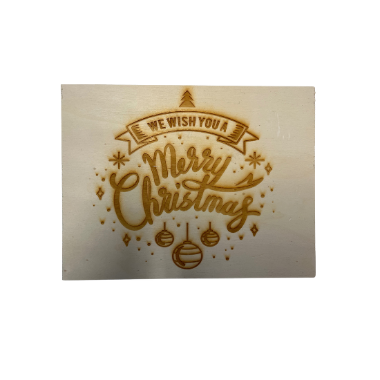 We Wish You A Merry Christmas kerstcadeau