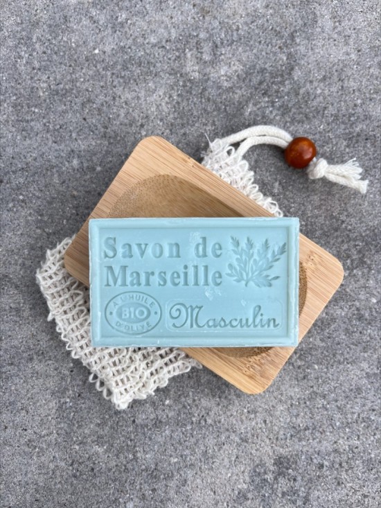 Vaderdag cadeau met mannen zeep