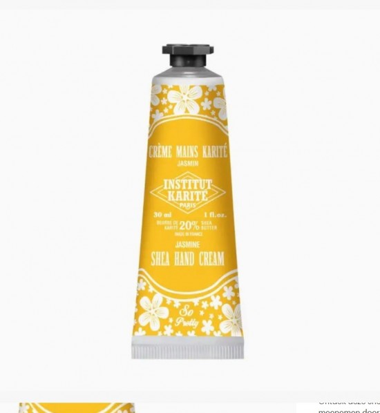 Shea handcrème jasmijn 30ml Institut Karité Paris