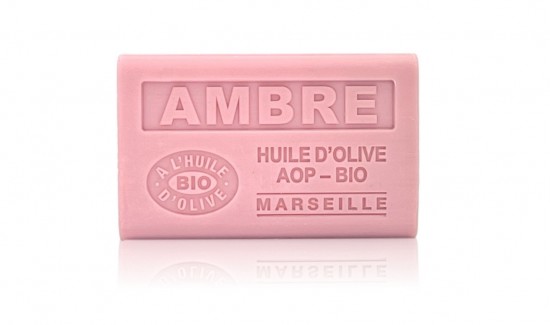 Amber zeep met biologische olijfolie en sheabutter