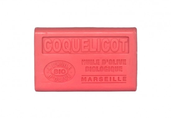 Franse zeep Klaproos met biologische olijfolie