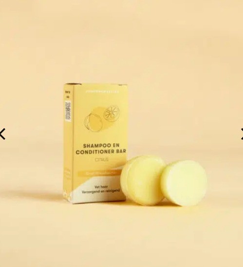 Mini Shampoo & Conditioner Bar Citrus