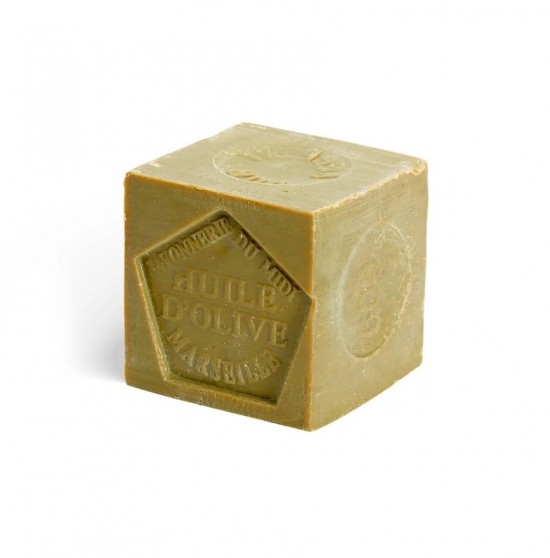 Zeep uit Marseille olijf kubus 300 gram