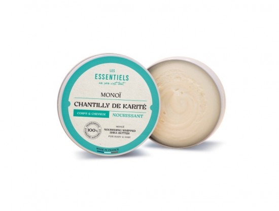 Luchtige sheaboter monoï voor lichaam en haar met natuurlijke ingrediënten