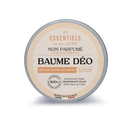 Geurvrije natuurlijke deodorant balsem voor gevoelige huid zonder parfum