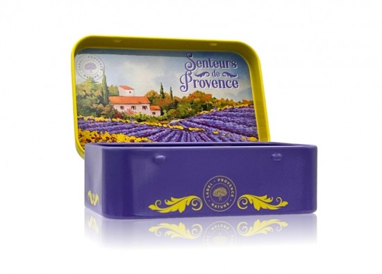 Zeepkist zonnebloem en lavendel velden