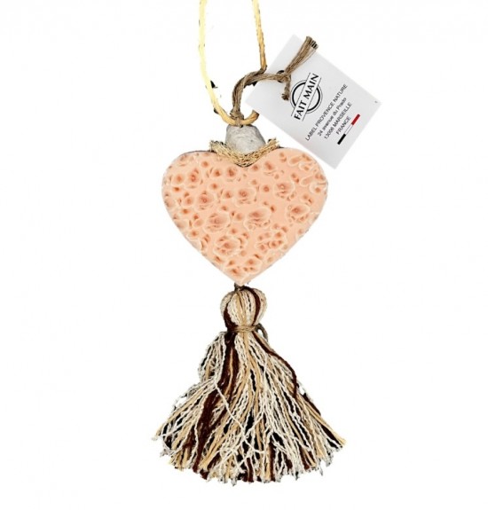 Zeepvlecht beige hart gehamerd