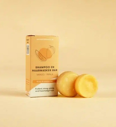 Mini Shampoo & Haarmasker Bar Mango – Papaja