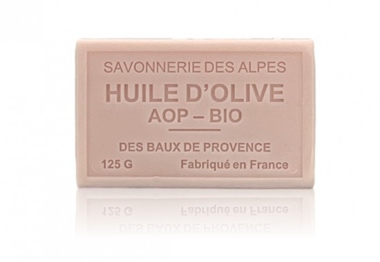 Franse Zeep Wilde Roos – Olijfolie AOP Bio 125g