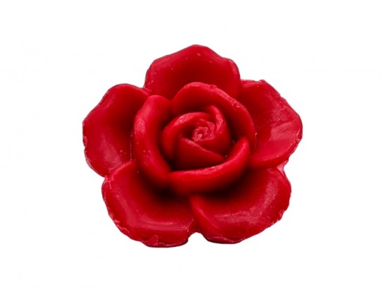 Rode rozenbloem gastenzeep