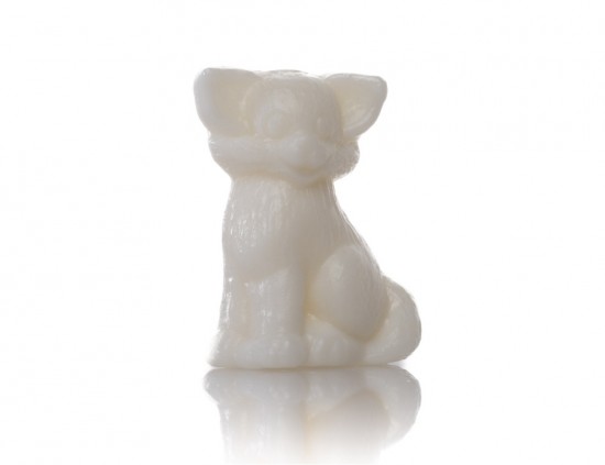 Klein gasten zeepje in de vorm van een Sphynx kat