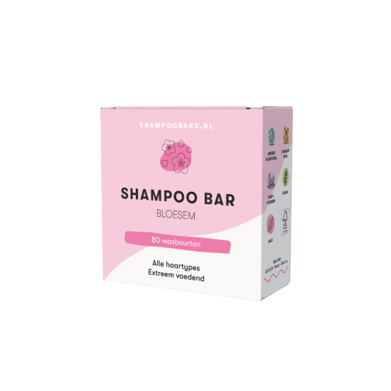 Shampoo bar bloesem