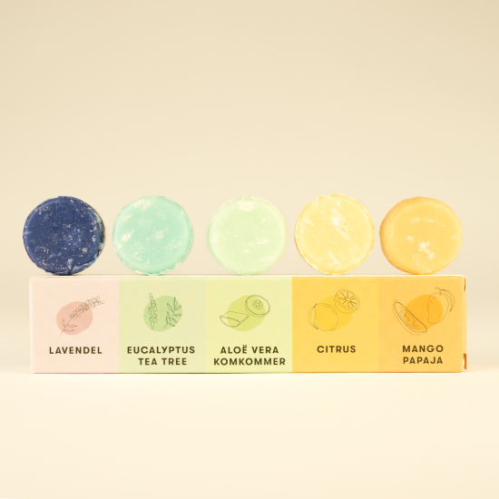 Shampoo bars proefset