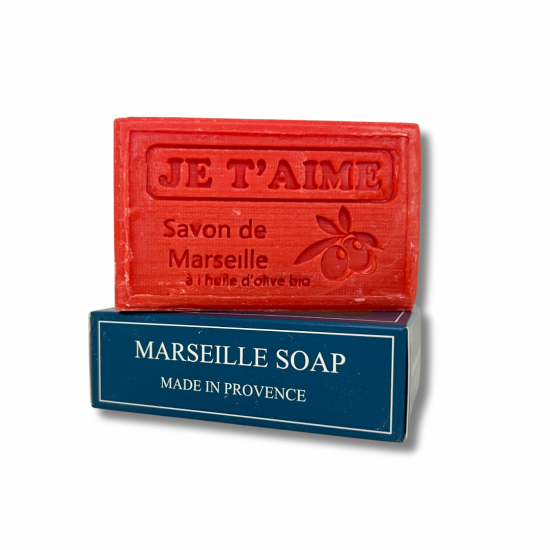 Je t'aime zeep Valentijn