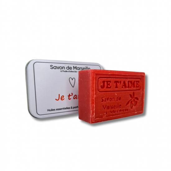 Valentijns cadeau zeep Je ‘t aime