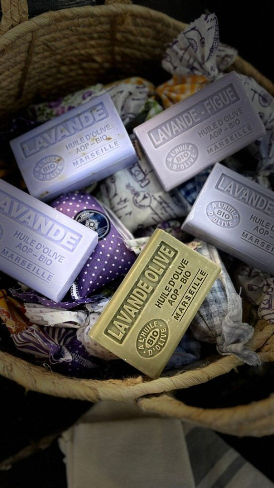 lavendel zeep set 5 stuks savon de marseille 125g