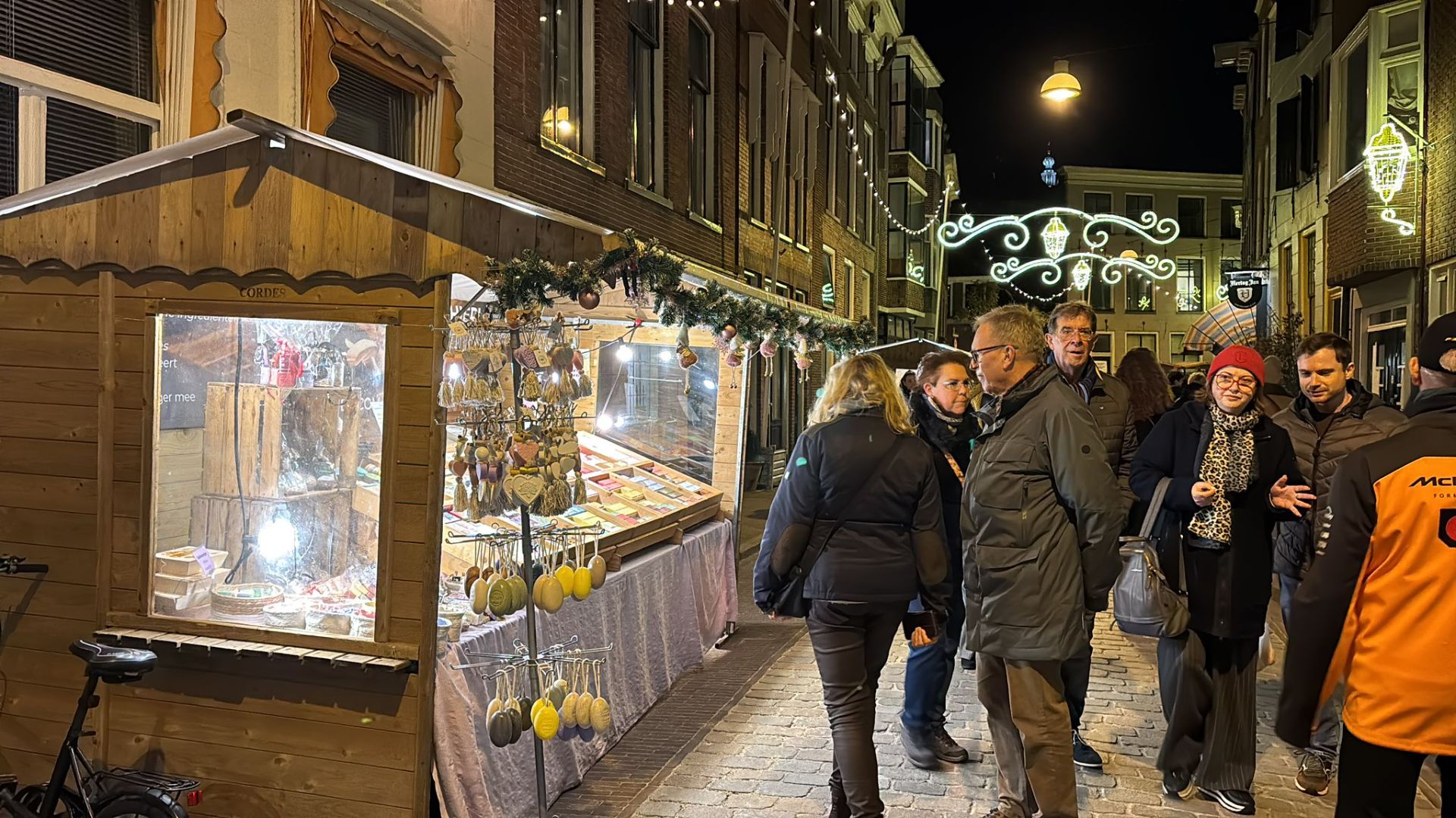 Franse zeep op de kerst markt
